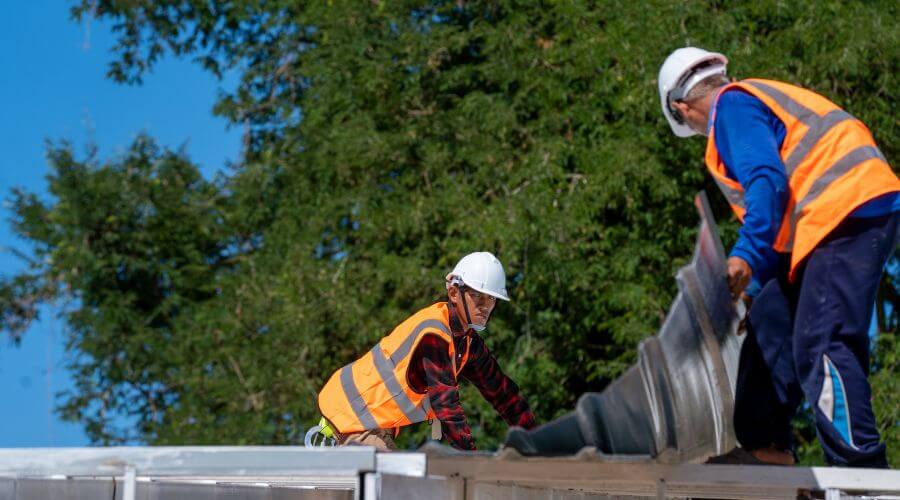 Professional metal roof installation in Toivola, MI